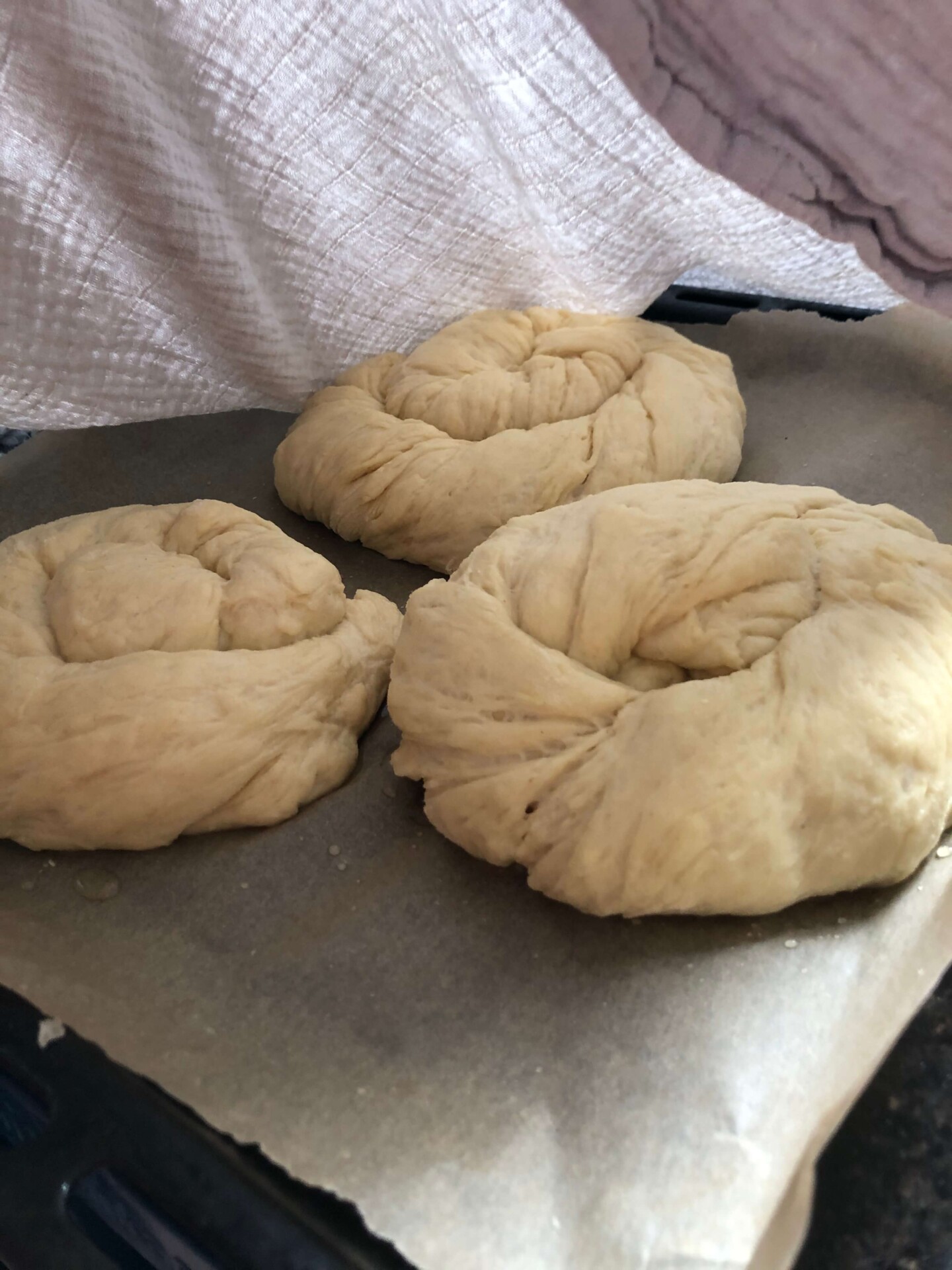 rising the dough